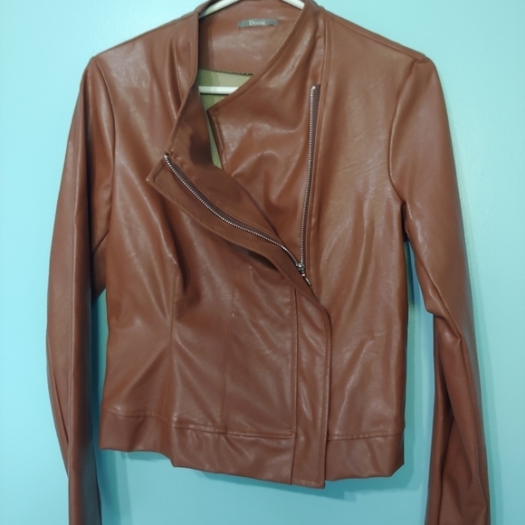 Dixie Faux Leather Jacket - Picture 2 of 11